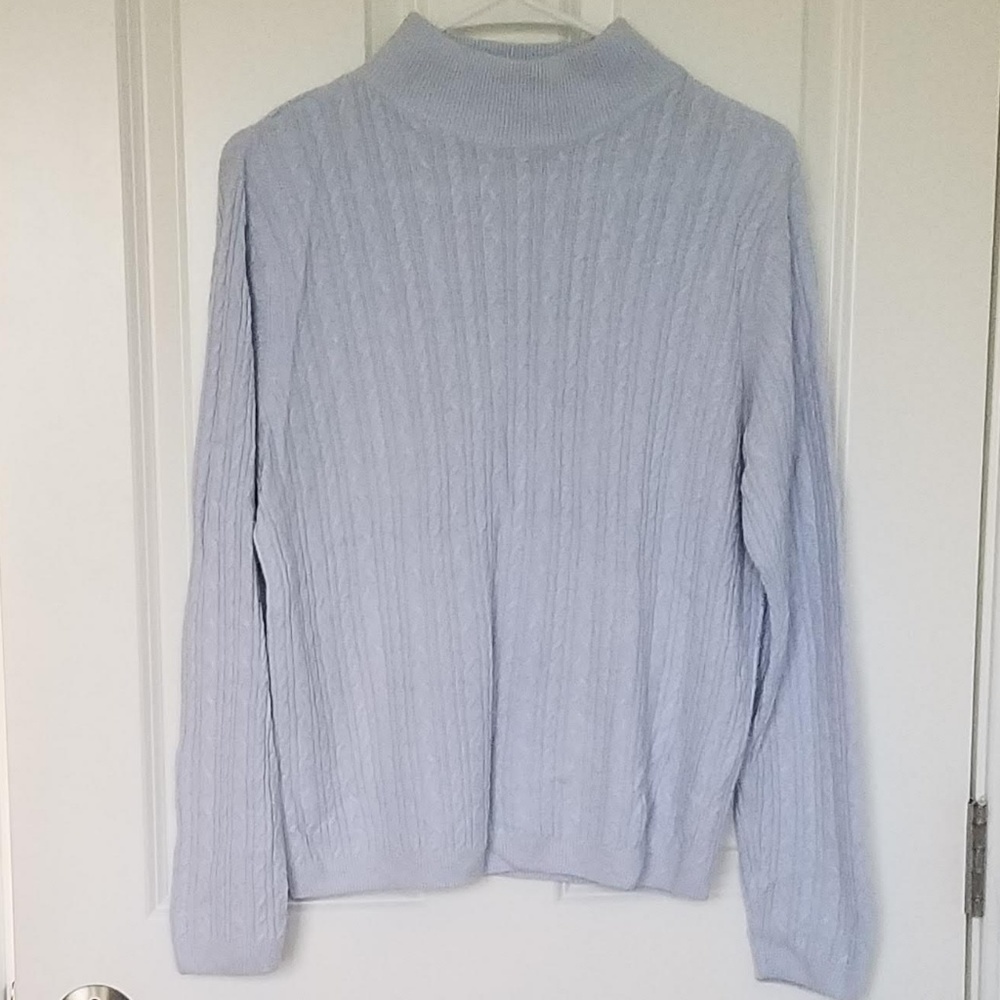 Sky Blue super soft Size Medium Sweater